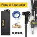 AZUNO Bike Tire Inflator with Pressure Gauge - Universal Presta and Schrader Chuck for Bicycle Air Compressor - Buy Online on SooperMarket.com