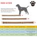 YUDOTE Ultra-Soft Natural Cotton Dog Collar for Small Dogs with Sensitive Skin - Brown (S) | 1 Pack - Buy Online on SooperMarket.com