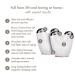 Geske SmartAppGuided Microcurrent Face-Lifter | 6-in-1 Facial Lifting Device | Anti-Aging & Double Chin Remover | Revolutionize Your Skincare Routine - Buy Online on SooperMarket.com