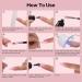 Morovan Poly Gel Nail Kit for Beginners - Pink Nude Poly Gel Nail Kit with UV Lamp | Professional Nail Extension Starter Kit with French Nail Art - Buy Online on SooperMarket.com