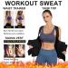 KUMAYES Sauna Vest for Women - Neoprene Slimming Corset Waist Trainer & Shapewear Tank Top - Body Shaper in Black - International Shipping Available - Buy Online on SooperMarket.com