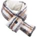 Vesone Neck Heating Pillow | Heated Scarf with 3 Temperature Settings | Versatile Neck Warmer for Men Women & Girls | Cream White Striped - Buy Online on SooperMarket.com