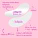 CCbeauty Reusable Under Eye Patches & Eye Cream Applicator Set | 100% Silicone Gel Pads for Hydration Fine Lines & Dark Circles | Storage Tin Included - Buy Online on SooperMarket.com
