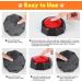 Dog Recordable Training Buttons Set of 6 Colors Dog Training Buzzer Dog Talking Buzzers Button with 25 Stickers and 3 Mats Louder Clearer Record & Playback Message for Communication&Training - Buy Online on SooperMarket.com