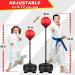 Rovtop Kids Punching Bag Set - Height Adjustable Stand, Boxing Gloves, Speed Ball - Perfect Christmas/Birthday Gift for 4-8 Year Old Boys & Girls - Buy Online on SooperMarket.com