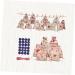 KOMBIUDA 50 Pcs Calendar Chritmas Candy Chrismas Garland Pouch for Christmas Storage Bag Drawstring Size 2 As Shown - Buy Online on SooperMarket.com