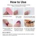 GORS Long Black Press on Nails - Colorful Coffin Fake Nails with Graffiti Note Designs | Full Cover False Nails for Women - Buy Online on SooperMarket.com