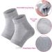 3 Pairs Set Special Care Heel Socks: Moisturizing Crack Treating Toeless for Female Feet (Grey) - Buy Online on SooperMarket.com