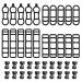 20 pieces of bicycle light silicone elastic bicycle silicone tape bicycle light rubber band with small hook flashlight silicone ligaments for bicycle light flashlight mileage speaker