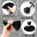 FEBSNOW Hair Cutting Cape Kit - Professional Waterproof Barber Cape with Neck Duster Brush | Adjustable Floral Hairdressing Supplies for Adults - Buy Online on SooperMarket.com