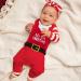 Loalirando My First Christmas Baby Romper 12-18 Months - Santa Claus Theme - Buy Online on SooperMarket.com