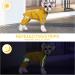 Dog Waterproof Raincoats Adjustable Drawstring Outdoor Puppy Raincoat Poncho Pet Hooded Waterproof Reflective Rain Coat for Small Medium Dogs (Yellow L) Large Yellow - Buy Online on SooperMarket.com