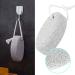 Pumice Stone 2 Pcs for Feet/Hands - Natural Lava Callus Remover and Foot Scrubber - MAYKI White Round Shape - Buy Online on SooperMarket.com