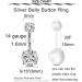 QWALIT Belly Button Piercing Kit Complete Body Piercing Kits with 3-Piece Belly Piercing Gun for All Piercings International Shipping Available - Buy Online on SooperMarket.com