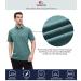 VEBOON Men's Short Sleeve Polo Shirt - Pine Green Heather, Large - Buy Online on SooperMarket.com