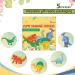 Dinosaur Potty Training Seat Magic Sticker | Color Changing Toilet Targets | 5 Pack with Free Potty e Book - Buy Online on SooperMarket.com