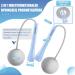 Buy Adjustable Wireless Jump Rope for Fitness | Spring Rope with Large Ball & Training Poster | Slipproof Handles - Perfect for All Ages - Buy Online on SooperMarket.com