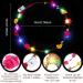 Aoriher 16 Pieces LED Flower Headband Lower Crown Flower Headdress for Women for Wedding Halloween Christmas and Party - Buy Online on SooperMarket.com