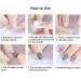 24PC Glossy Gradient Green Coffin Press-On Nails - Medium French Tip Design for Women & Girls - Buy Online on SooperMarket.com