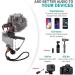 Movo VXR10 Universal Video Microphone with Lightning Dongle Adapter - Shock Mount, Deadcat Windscreen, Case - iPhone 14, 13, 12, 11, XS, XR, X, Pro Max & More - Buy Online on SooperMarket.com
