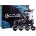 Kuxuan Adjustable Inline Skates for Kids with Light Up Wheels - Camo Roller Blades for Boys and Girls - Size Kids 3-6 US - Buy Online on SooperMarket.com