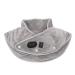 Heating cushions for neck shoulders gray electrically heated neck bandage 3-stage temperature adjustment massage mode zoBel tissue relaxation for neck shoulders