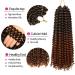 Shop YDDM Passion Twist Hair - 12 Inch Crochet Braids 7 Packs - Synthetic Extensions T1B-30# for Long Bohemian Styles - Buy Online on SooperMarket.com