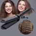 Hair Crimper Ceramic Crimping Iron Hair Waver with 4 Temperature Levels Volumizing Crimper Hair Iron Styling Tools for Fluffy Hairstyle Home Salon Use - Buy Online on SooperMarket.com