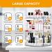 360 Degree Rotating Makeup Organizer | 7 Adjustable Layers | Large Capacity Cosmetic Storage - Buy Online on SooperMarket.com