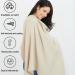 Zoneyan Musselin Still Towel - Soft & Breathable Cotton Breastfeeding Support for Moms & Babies (Khaki) - Perfect for On-the-Go - Buy Online on SooperMarket.com