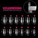 240PCS Medium Square Gel Nail Tips Set - Pre-Buffed Artificial Nails Kit - Buy Online on SooperMarket.com