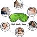 Buy Green Leaf1 Soft Sleep Eye Mask - Breathable Female Eye Patch for Travel & Relaxation - Buy Online on SooperMarket.com