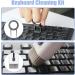 7-in-1 Electronics Cleaner Kit for Laptop Keyboard, Airpods Pro, MacBook, Earbuds - Multi-Function Cleaning Kit for Electronics - Black - Buy Online on SooperMarket.com