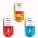 7th Heaven Nutriactive Skincare - 3 Face Sheet Masks - Hyaluronic Acid Vitamin C and Retinol