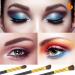 Urbanstrive 3pcs Professional Eye Makeup Brushes Set | Soft Synthetic Blending Brush Kit for Flawless Eyeshadow Eyeliner & Eyebrow Application - Gold - Buy Online on SooperMarket.com