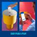WiZ Connected Color B12 Smart WiFi Light Bulb | 2200K - 6500K + RGB 16 Million Colors | Works with Alexa, Google Assistant, Siri | No Hub Required | 1 Count - Buy Online on SooperMarket.com