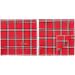 Buy Lionheart Glory Christmas Dog Neckerchief - Soft Cotton Adjustable Bib for Large Dogs - Packable Checkered Design - Buy Online on SooperMarket.com