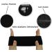Hanerdun Sport Headbands for Women & Men - 3 Pack Black Forehead Sweatbands for Running Cycling Jogging Tennis & Football - Buy Online on SooperMarket.com