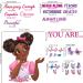 DECOWALL Black Girl Magic Wall Stickers with Butterfly Decals - Inspirational Quotes for Girls Room, Bedroom, Nursery - Home Art D cor - Buy Online on SooperMarket.com