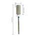 Spontaneous Beauty Premium Diamond Nail Drill Bit - Cross Cut 3/32 Shank (Large Barrel, Medium Grit Silver) - Buy Online on SooperMarket.com
