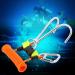 VGEBY Stainless Steel Diving Reef Hook Double with Spiral Coil Lanyard - Buy Online on SooperMarket.com