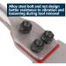 Vearter 4 x 12 SDS Plus Shank Electric Hammer Floor Scraper Chisel Drill Bit - Ideal for Tile, Brick, and Concrete Removal - Buy Online on SooperMarket.com