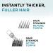 Toppik Hair Building Fibers Black - 0.97 oz (27.5 g) | Thicker, Fuller Hair - Buy Online on SooperMarket.com