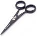 STONLI 4.5 Beard & Moustache Scissors - Stainless Steel Trimming Scissors for Nose, Eyebrows & Ear Hair (Black) - Buy Online on SooperMarket.com
