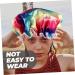 3-Piece FRCOLOR Double-Layer Satin Shower Cap Set for Women - Water-Proof, Breathable & Stylish Hair Protection - Buy Online on SooperMarket.com