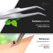 Fabcare 2 in 1 Tick Pliers - Tick Tweezers & Hooks for Dogs Cats & Humans | Includes Case eBook & ID Card - Ultimate Tick Remover for All Sizes - Buy Online on SooperMarket.com