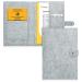 kwmobile cover for the German medical record made of felt - U-book cover and vaccination certificate cover with extra compartments - Cover Felt Felt 25