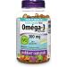 Webber Naturals Omega-3 300 mg Mini 220 Clear Enteric No Fishy Aftertaste Mini Softgels & Omega-3 Fish Oil 1 000 mg 210 Softgels Supports Cardiovascular Health and Brain Function - Buy Online on SooperMarket.com