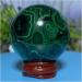 Natural Sphere Natural Geode Crystal Ball Green Malachite Hand Polished Gift Stone Home Decoration 1pc 270-280g - Buy Online on SooperMarket.com