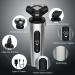 SweetLF 3-in-1 Electric Razor for Men - 5D Rotary Shaver, Waterproof, Type-C Charging, Metal Body - Buy Online on SooperMarket.com